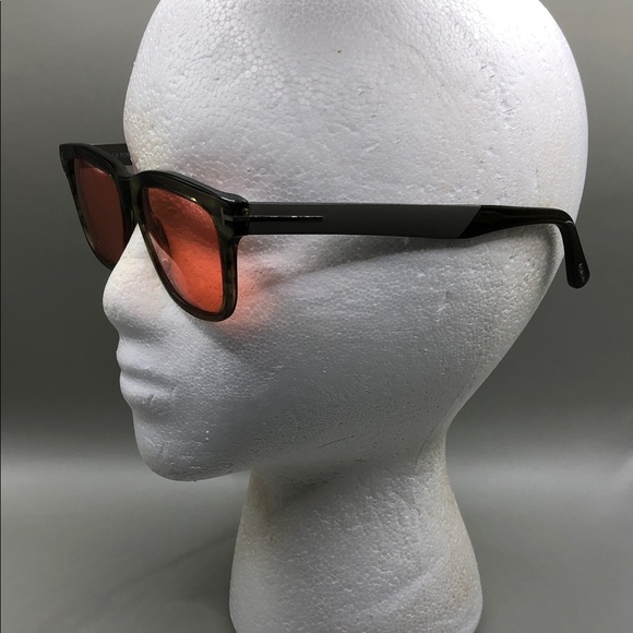 Tom Ford TF 5372 Eyeglasses 5372 098 Frame WIDE FIT 52-16-145 Olive Havana - Picture 12 of 12